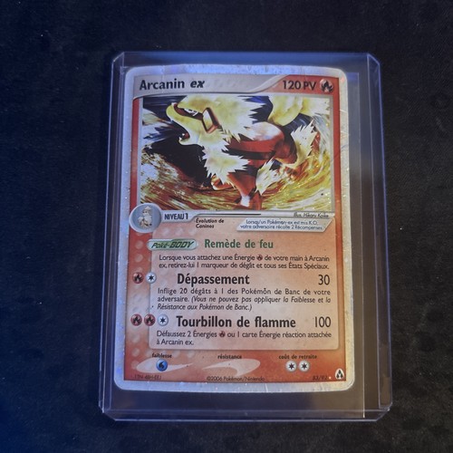 Carte pokémon arcanin - carte,