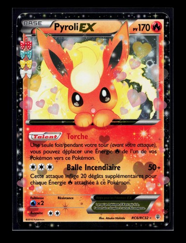 Carte pokémon pyroli - carte,