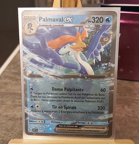 Carte pokemon palmaval - carte,