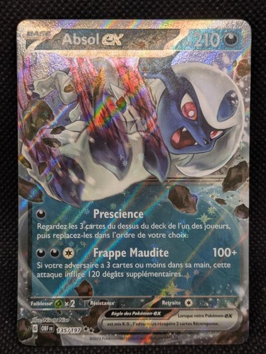 Carte pokemon absol - carte,