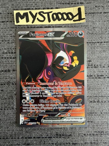 Carte pokémon favianos - carte,