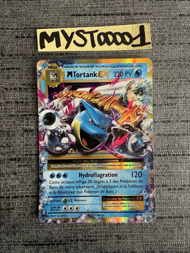 Carte pokémon tortank ex - carte, m