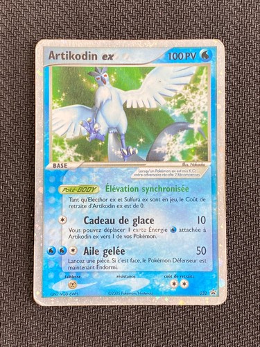 Carte pokémon artikodin - artikodin, ex