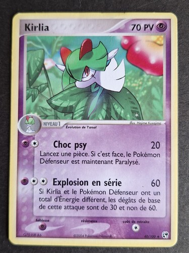 Kirlia 100 carte - kirlia,