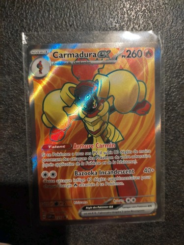 Carte pokémon carmadura - carmadura, ex