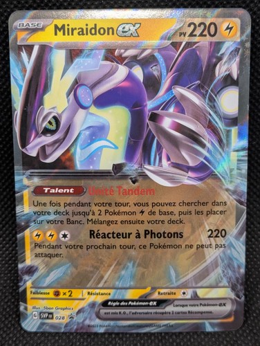 Carte pokemon miraidon - pokemon,