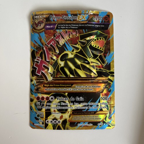 Carte pokémon primo groudon - carte, primo-groudon