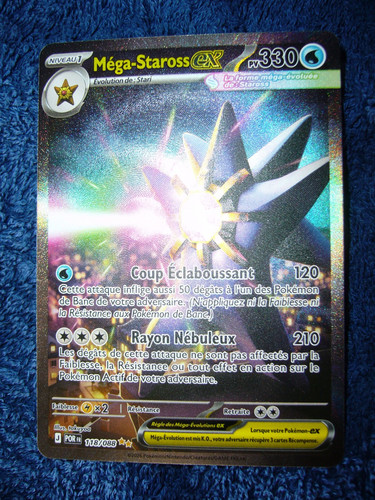 Carte pokémon méga staross - :, méga-staross